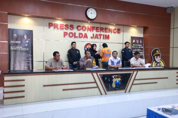 Polda Jatim Amankan Tersangka Pembuat Konten Asusila Anak di Bawah Umur Raup Keuntungan 6000 Dollar US